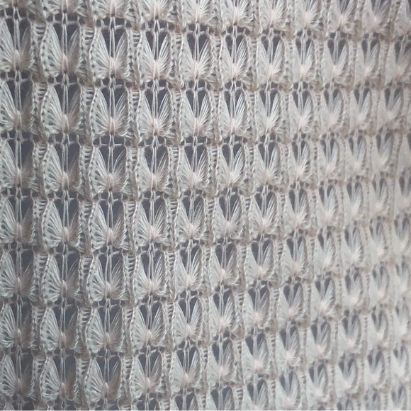 SHEIN Peach Waffle Weave S/S Top Medium 6 EUC! - Picture 6 of 6